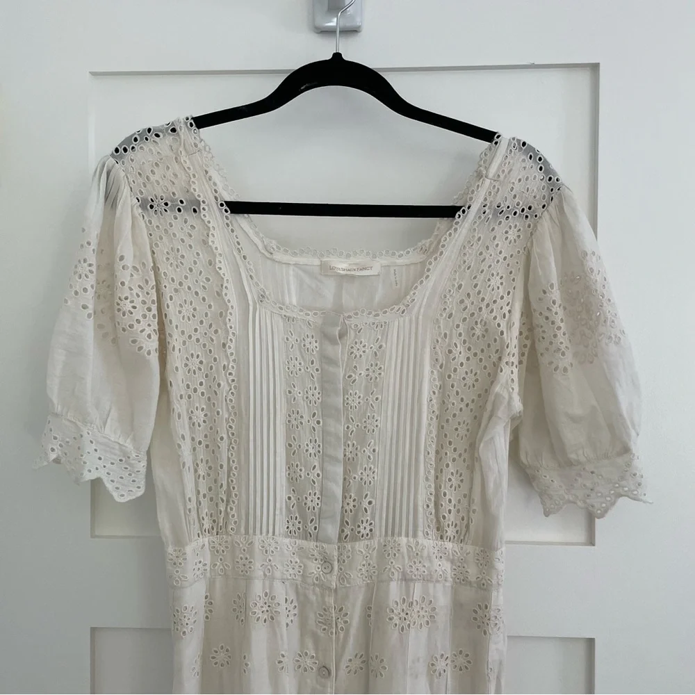Loveshackfancy Ivory Eyelet Maxi Dress - Picture 2 of 9